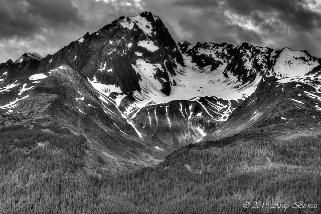 Snow Capped Mountain, Alaska