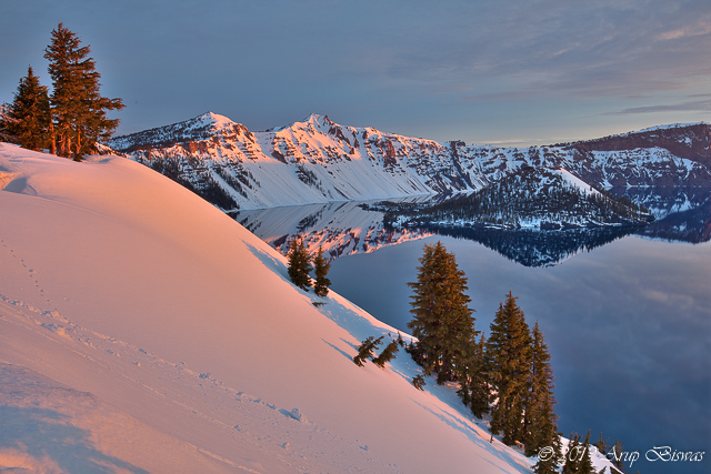 First Light, Crater Lake